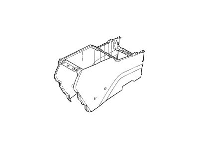 Hyundai 84620-C1000-PPB Console Assembly-Floor Rear