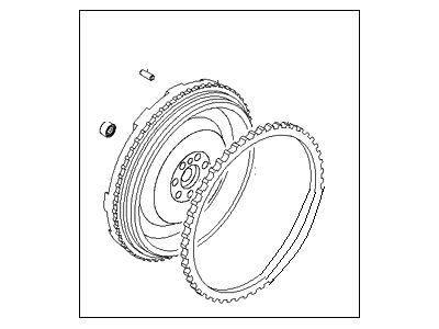 Hyundai Sonata Flywheel - 23200-25201