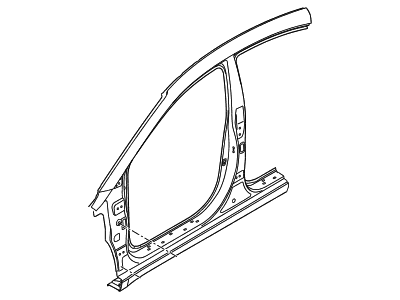 Hyundai 71120-F3A00 Panel Assembly-Pillar Outer,RH