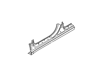 Hyundai 71312-F3D00 Panel-Side Sill Outrer,LH