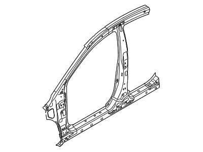 Hyundai 71130-F2000 Reinforcement Assembly-Side Outer LH