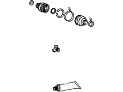 2002 Hyundai Sonata CV Joint Boot - 49507-38650