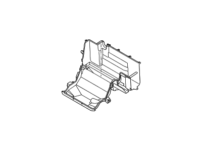 Hyundai 97136-B1500 Case-Heater & Evaporator,Lower