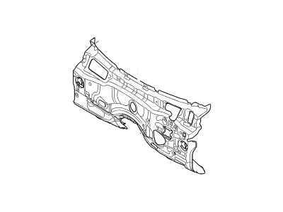 Hyundai 84120-D2000 Pad Assembly-Isolation Dash Panel