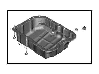 2023 Hyundai Kona N Oil Pan - 21510-2G300