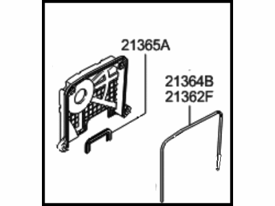 Hyundai Accent Timing Cover - 21360-22610