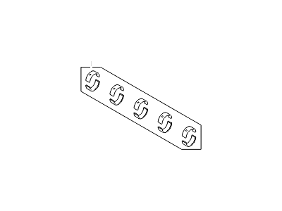 Hyundai 21020-2B911 Bearing Set-Crank Shaft