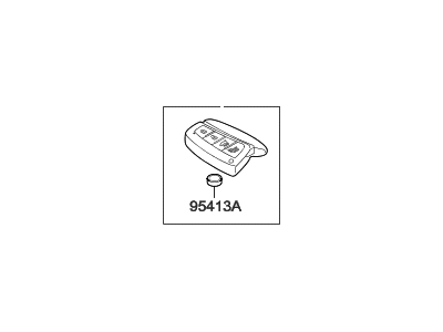 Hyundai 95440-4Z200 Smart Key Fob