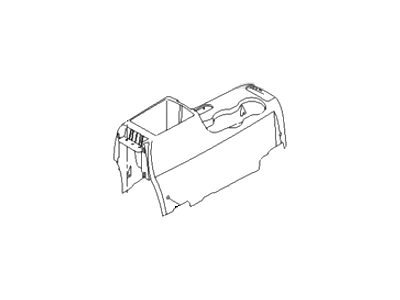 Hyundai Center Console Base - 84671-2E010-LM