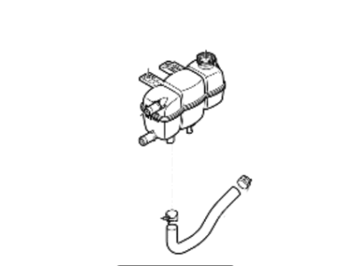 Hyundai Ioniq Coolant Reservoir - 25430-G7200