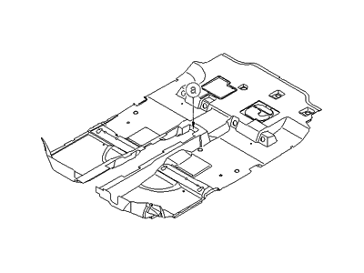 Hyundai 84260-0W510-HZ Carpet Assembly-Floor