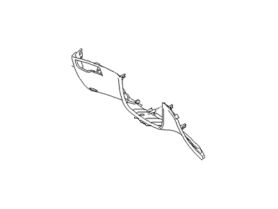 Hyundai 84751-2M200-9P Panel-Lower Crash Pad,LH