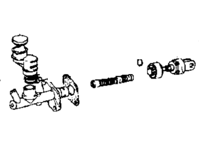 Hyundai Accent Clutch Master Cylinder - 41610-22050