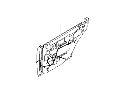 Hyundai 91650-39010 Wiring Assembly-Door Rear