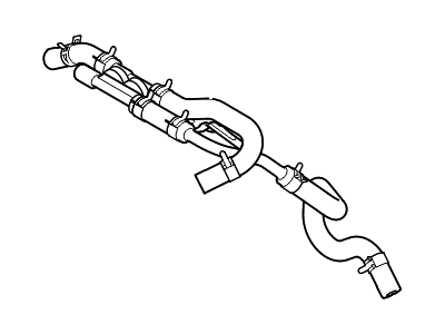 2011 Hyundai Azera Brake Booster Vacuum Hose - 59120-3V300