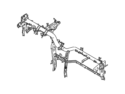 Hyundai 84410-E6000 Bar Assembly-Cowl Cross