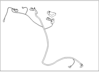 2001 Hyundai Sonata Battery Cable - 37200-38003