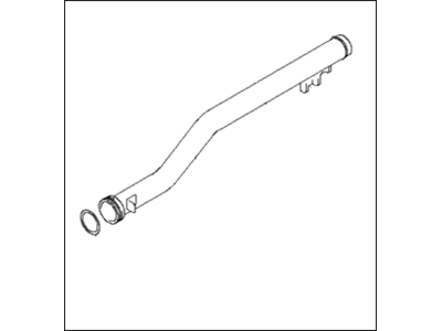 Hyundai 25460-37101 Pipe & O-Ring Assembly-Water Inlet