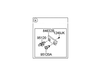 Hyundai 84620-2L501-WK Bezzel Assembly-Console Upper Cover