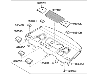 Hyundai 85610-3V050-HZ