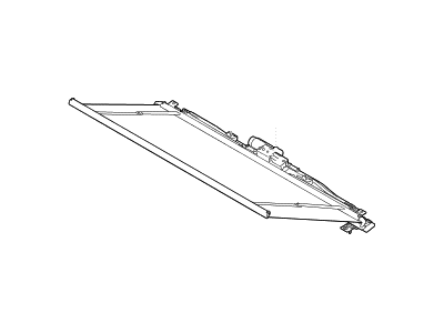 Hyundai 85690-3V000-4X Sunshade Assembly-Rear