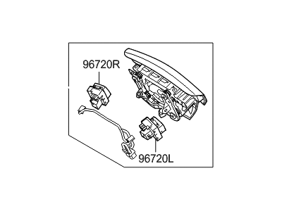 2015 Hyundai Equus Air Bag - 56900-3N800-RY