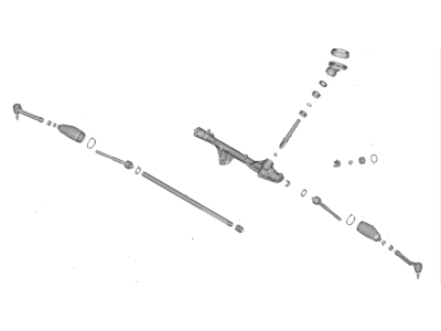 Hyundai Sonata Hybrid Rack And Pinion - 56500-L2000