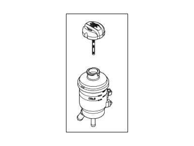 2012 Hyundai Genesis Power Steering Reservoir - 57150-3M100