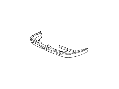 Hyundai 86513-24000 Front Bumper Cover, Left