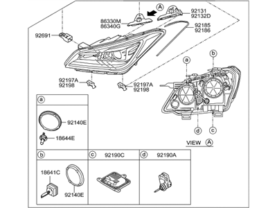 Hyundai 92101-B1150