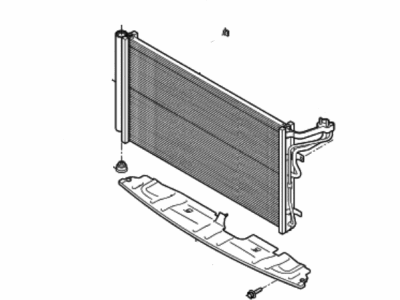 Hyundai Genesis A/C Condenser - 97606-3M160