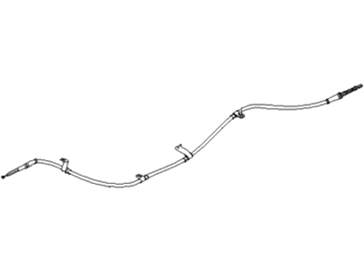 Hyundai 59760-3X350 Cable Assembly-Parking Brake,LH