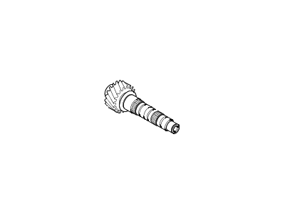 Hyundai 43215-2D100 Shaft-Output,2ND