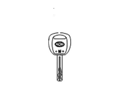 Hyundai 81998-3M010 Sub Blanking Immobilizer Key