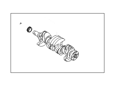 2018 Hyundai Elantra GT Crankshaft - 23110-2E210