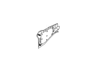 Hyundai 84680-4Z000-RYN Cover Assembly-Console Extension,LH