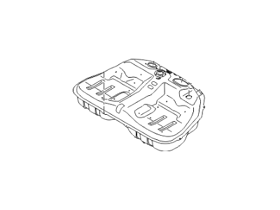 2006 Hyundai Azera Fuel Tank - 31150-3L500