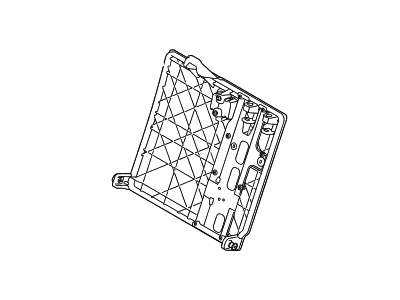 Hyundai 89410-F3000 Frame Assembly-Rear Seat Back,RH