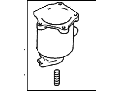 Hyundai Excel Catalytic Converter - 28530-21335
