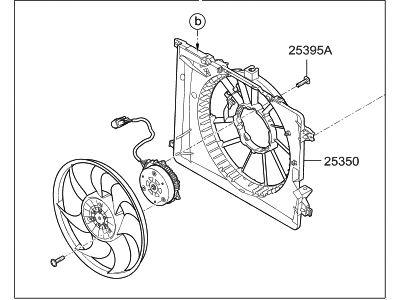 Hyundai 25380-D2200 Blower Assembly