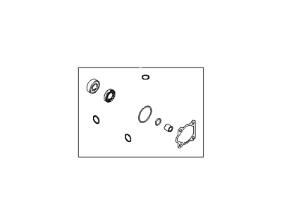 Hyundai 57150-1EA00 Seal Kit-Power Steering Oil Pump