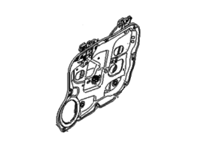Hyundai Santa Fe Window Regulator - 82481-2B000