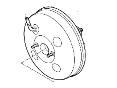 2012 Hyundai Elantra Touring Brake Booster - 59110-2L000