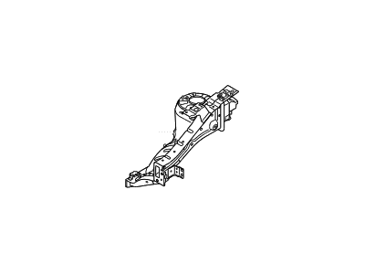 Hyundai 64601-4W000 Member Assembly-Front Side,LH