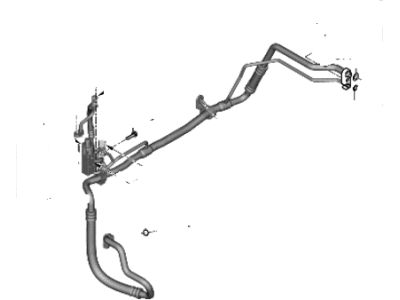 2023 Hyundai Santa Fe Hybrid A/C Hose - 97777-P4020