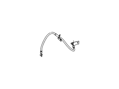 2017 Hyundai Veloster Brake Line - 58732-A5000