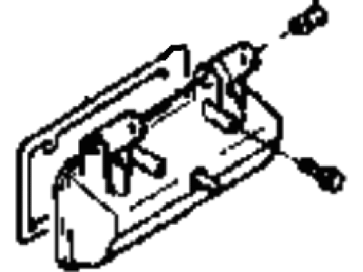 1990 Hyundai Sonata Door Handle - 83650-33130