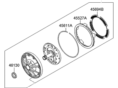 Hyundai 46100-4F001 Set-Oil Pump Assembly