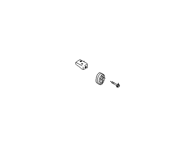 Hyundai Sonata Hybrid Muffler Hanger Straps - 28785-3V000