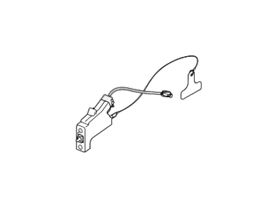 Hyundai Sonata Hybrid Fuel Door Release Cable - 81590-C1000